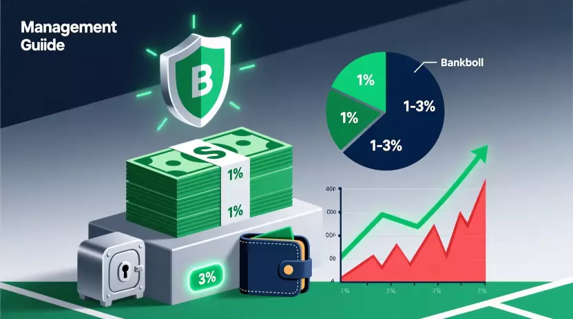 Gestión de bankroll para apuestas de béisbol con porcentajes y protección de fondos