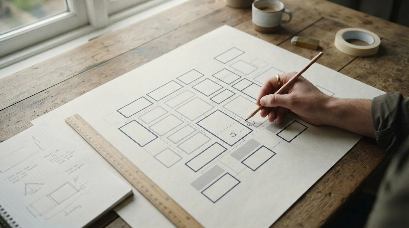 Diagrama impreso de los proveedores que integra un operador