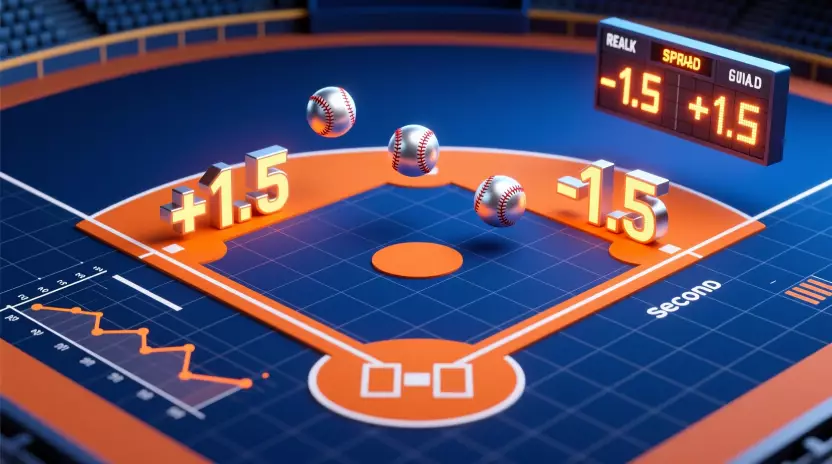 Runline hándicap de 1.5 carreras en apuestas de béisbol MLB